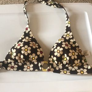 Decree Flowered Bikini top